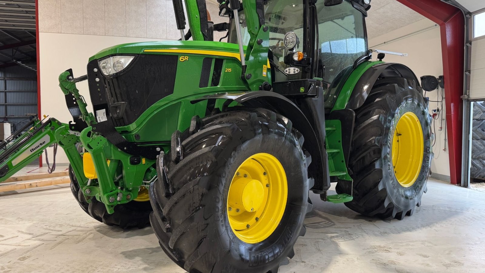 Traktor типа John Deere 6R 215 MED FRONT PTO OG NY ÅLØ FRONTLÆSSER!, Gebrauchtmaschine в Nørager (Фотография 19)