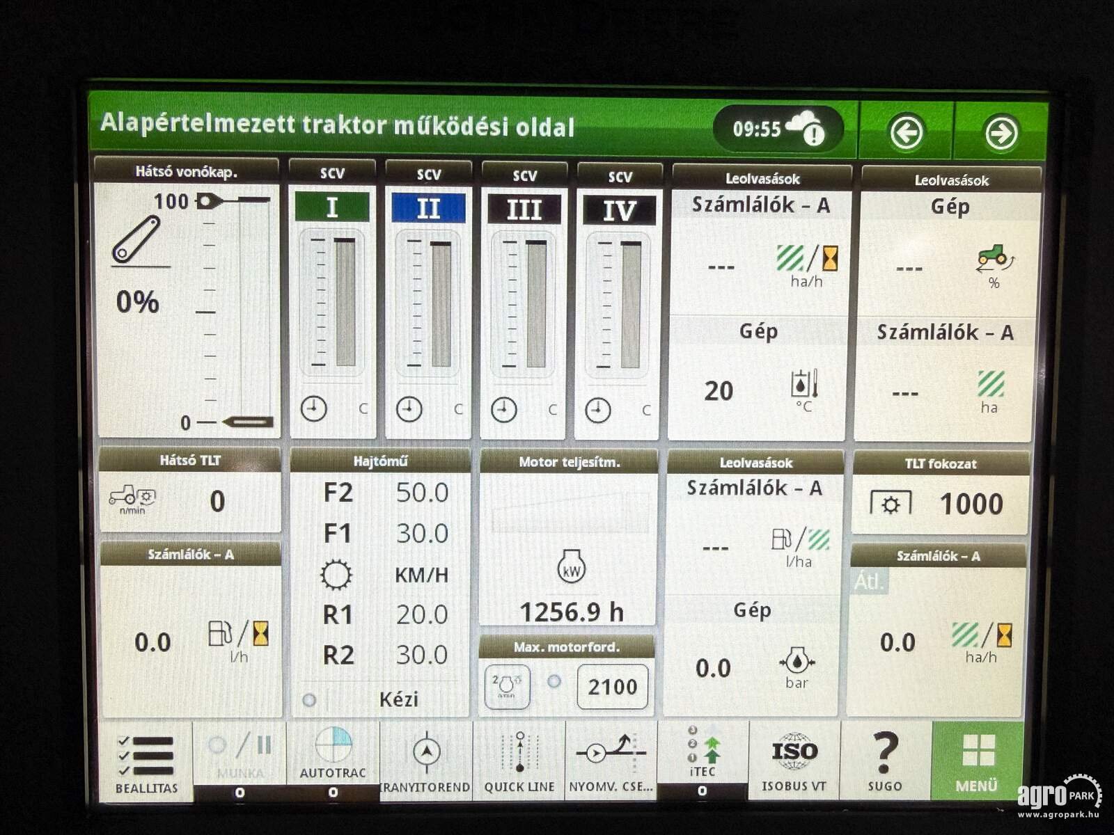 Traktor des Typs John Deere 6R 215, Gebrauchtmaschine in Csengele (Bild 10)