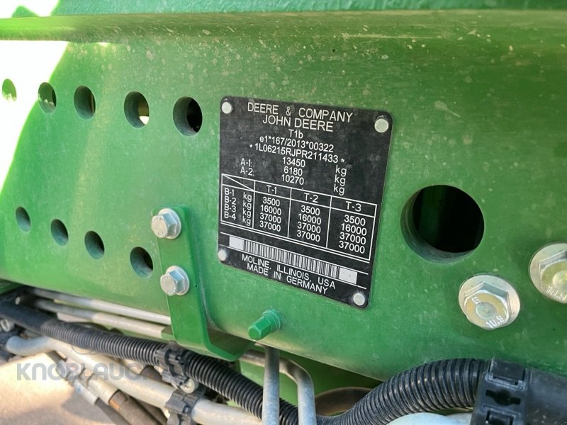 Traktor типа John Deere 6R 215, Gebrauchtmaschine в Immendingen (Фотография 22)
