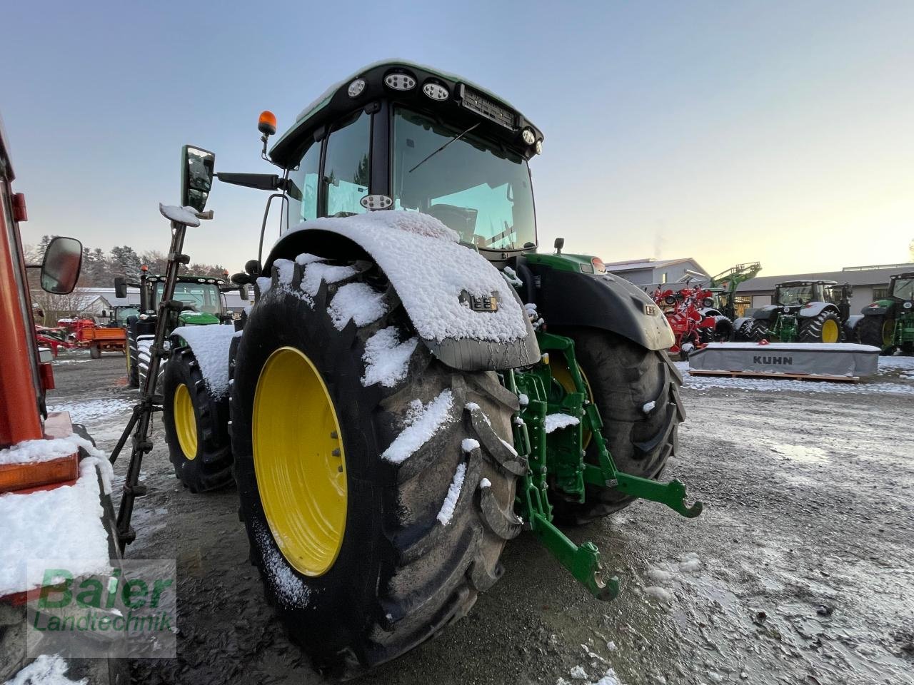 Traktor typu John Deere 6R 215, Gebrauchtmaschine v OBERNDORF-HOCHMOESSINGEN (Obrázek 5)