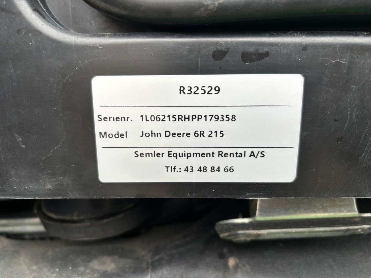 Traktor des Typs John Deere 6R 215, Gebrauchtmaschine in Bramming (Bild 2)