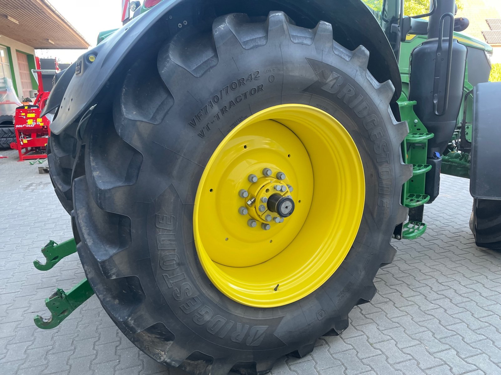 Traktor des Typs John Deere 6R 215, Gebrauchtmaschine in Burglengenfeld (Bild 4)