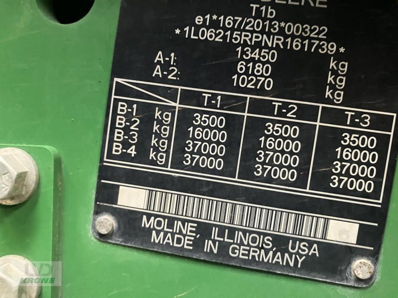 Traktor del tipo John Deere 6R 215, Gebrauchtmaschine In Spelle (Immagine 15)