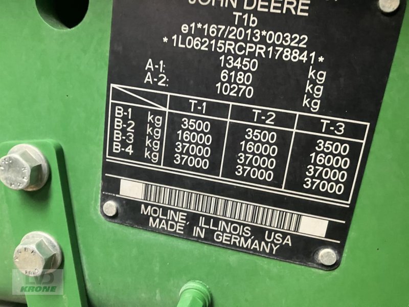 Traktor tipa John Deere 6R 215, Gebrauchtmaschine u Spelle (Slika 18)