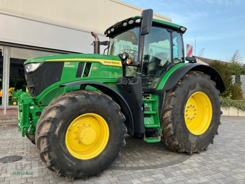 Traktor типа John Deere 6R 215, Gebrauchtmaschine в Alt-Mölln