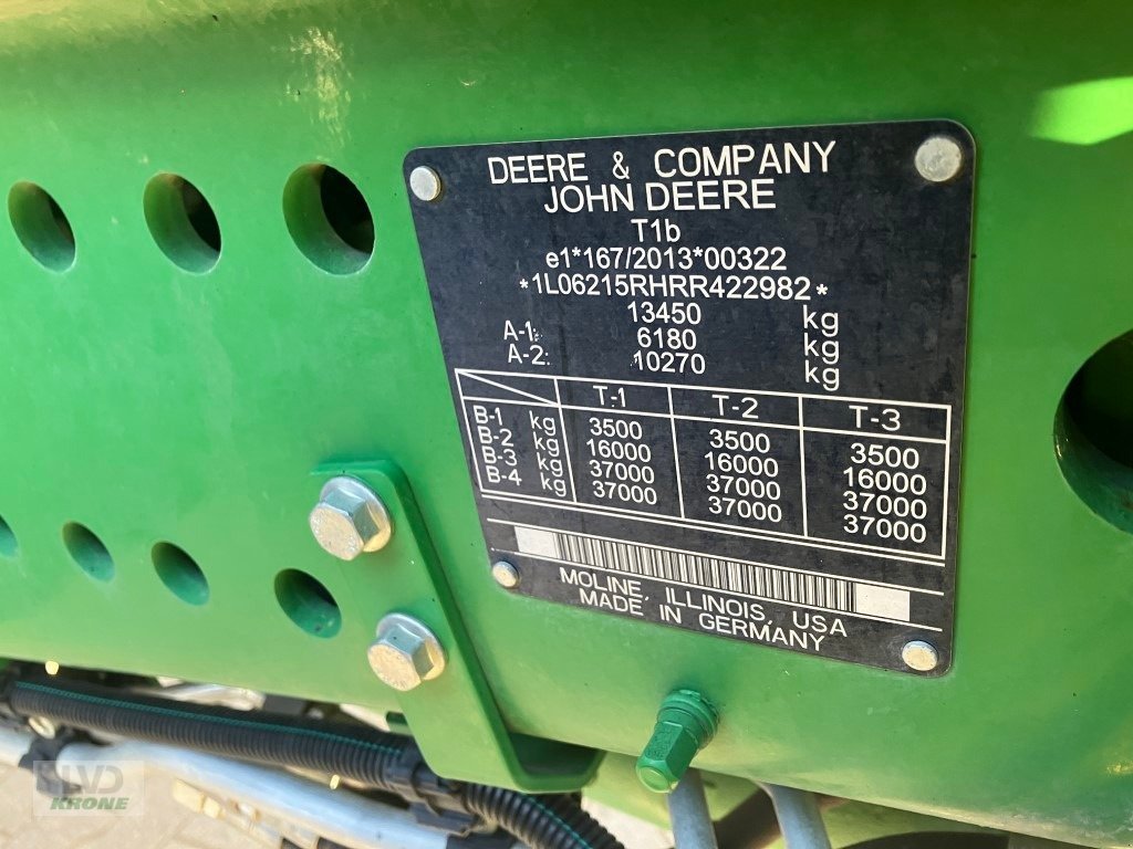 Traktor от тип John Deere 6R 215, Gebrauchtmaschine в Spelle (Снимка 23)