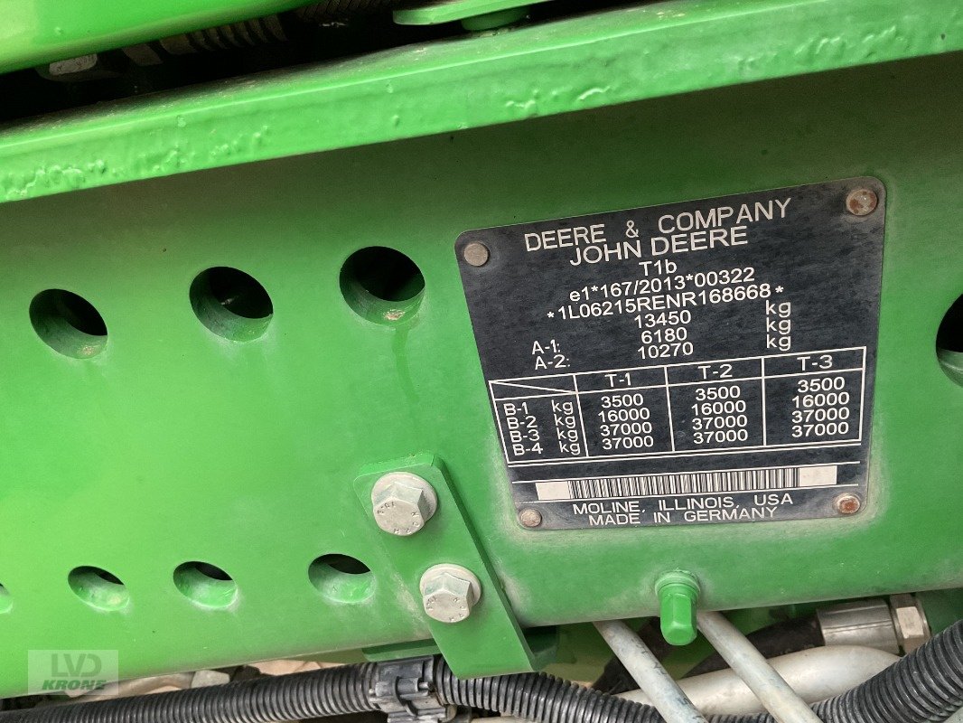 Traktor типа John Deere 6R 215, Gebrauchtmaschine в Spelle (Фотография 13)