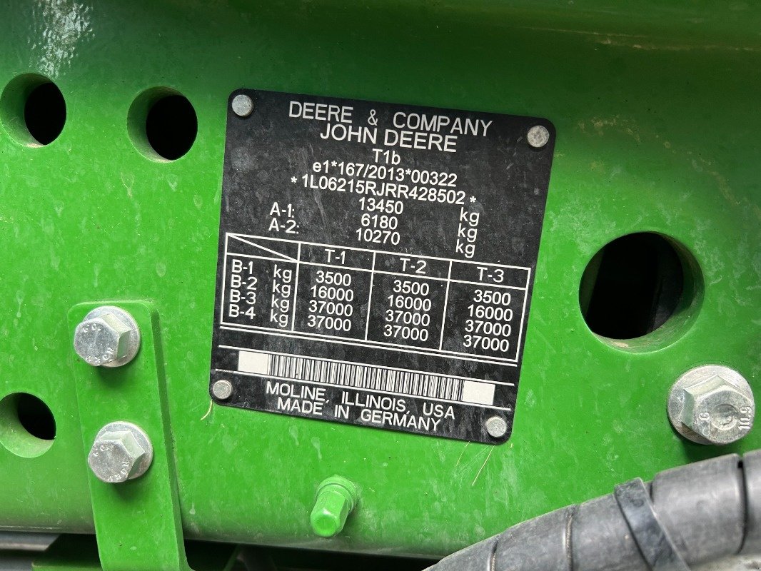 Traktor of the type John Deere 6R 215, Gebrauchtmaschine in Sittensen (Picture 22)