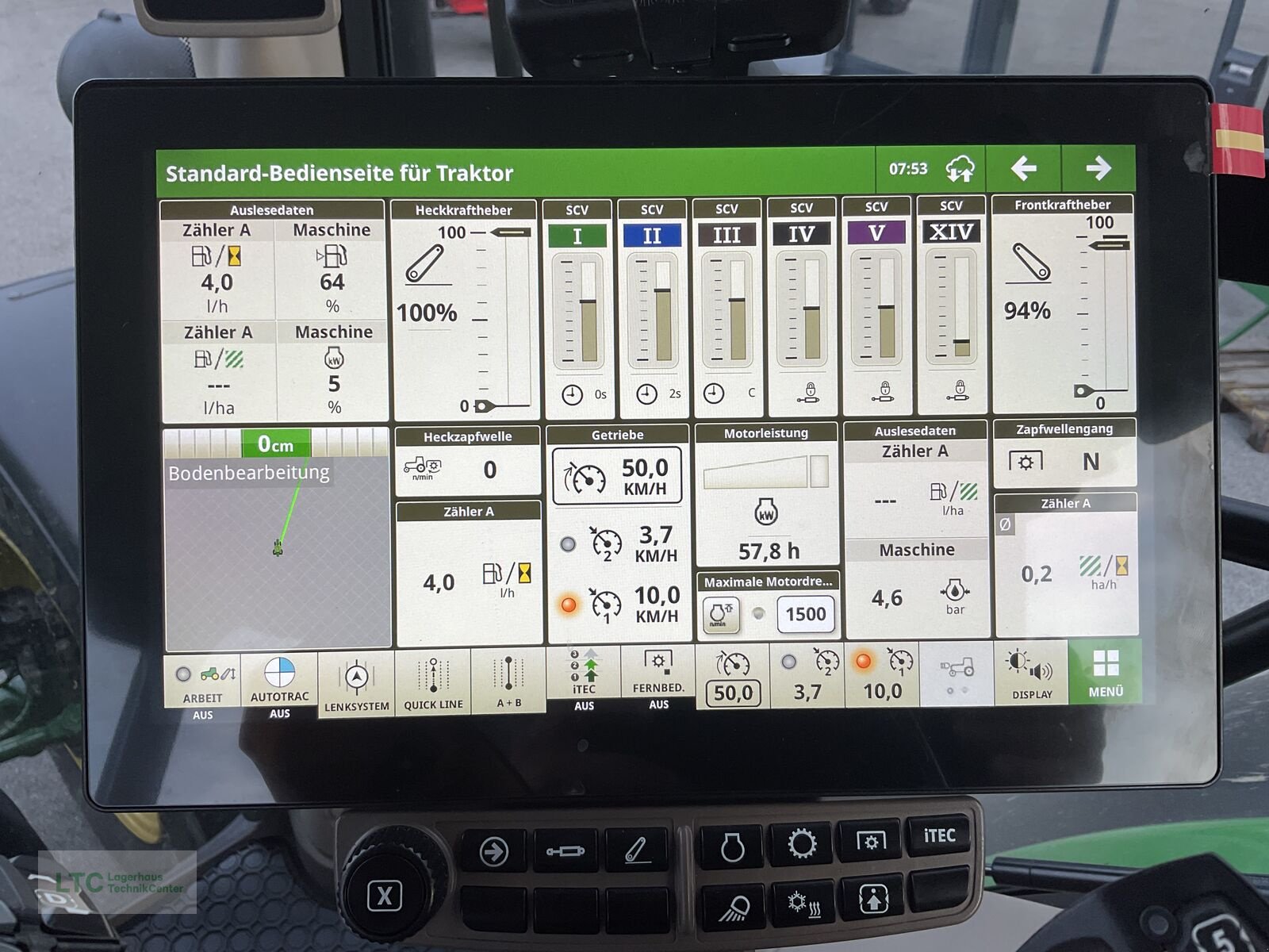 Traktor typu John Deere 6R 215, Vorführmaschine v Redlham (Obrázek 12)