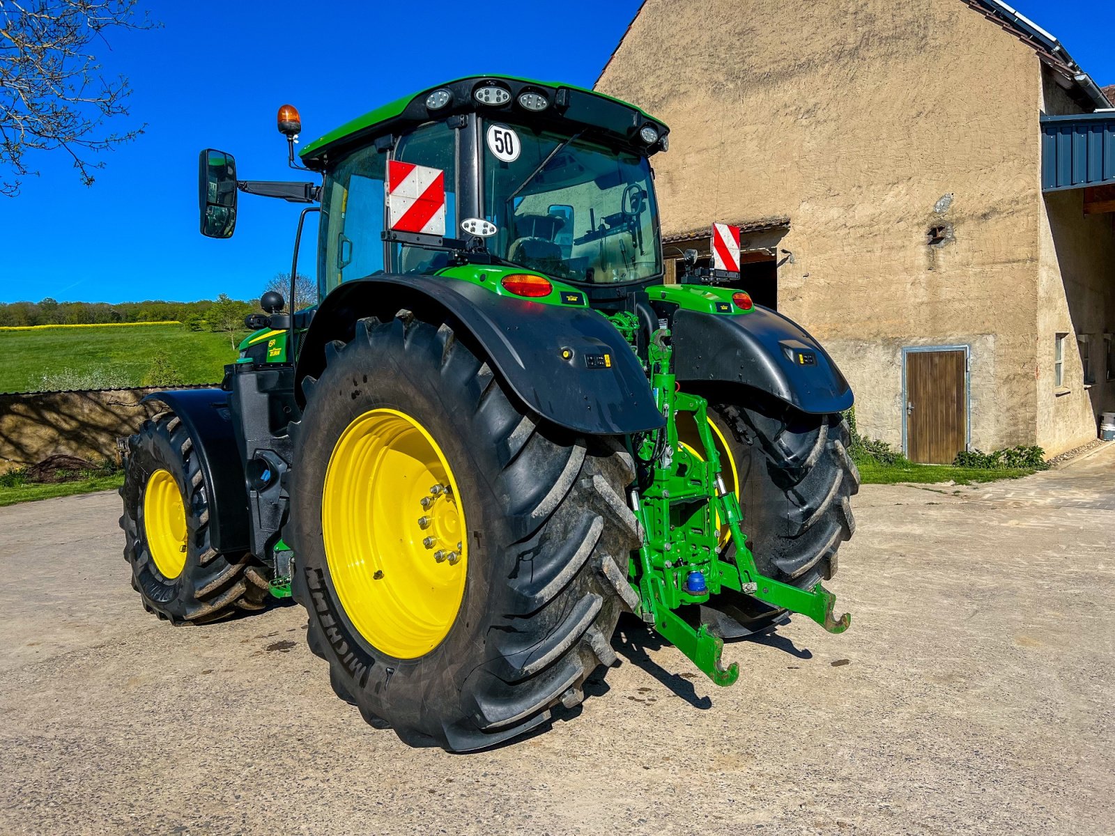 Traktor типа John Deere 6R 215, Gebrauchtmaschine в Schallfeld (Фотография 4)