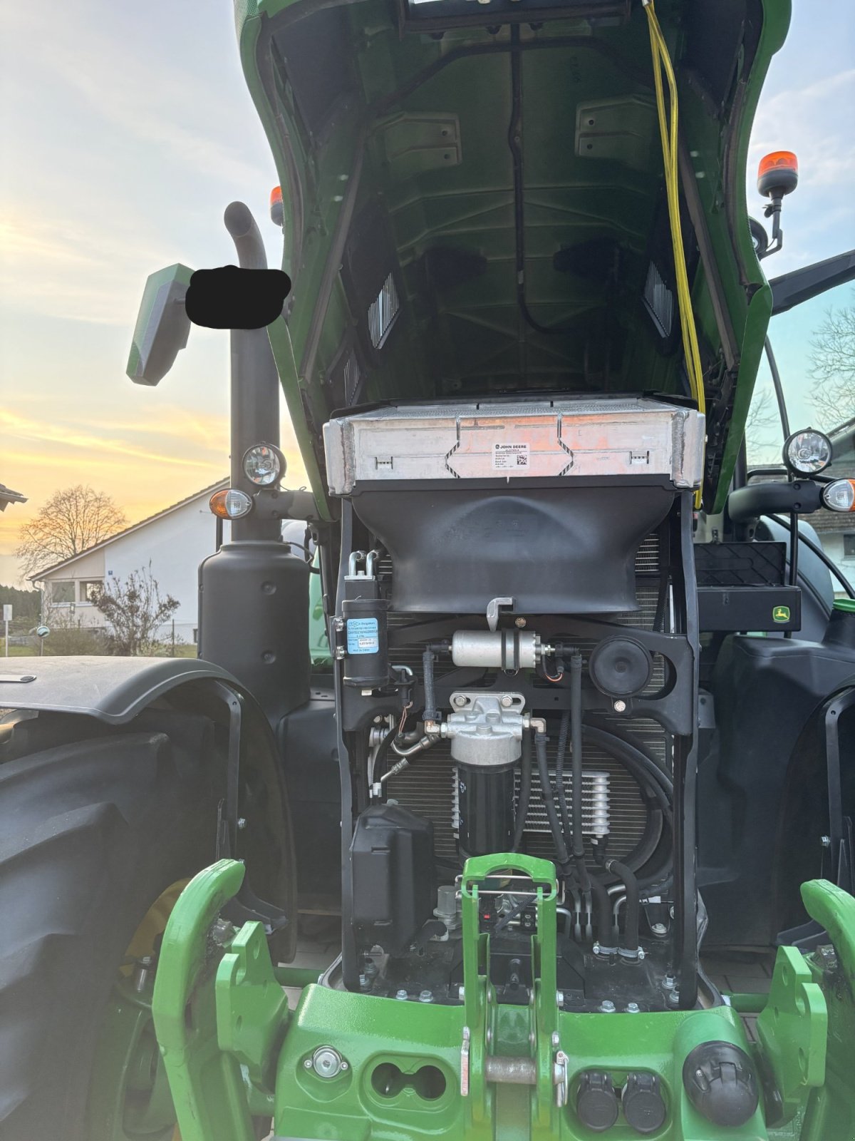 Traktor van het type John Deere 6R 215, Gebrauchtmaschine in Künzing (Foto 9)
