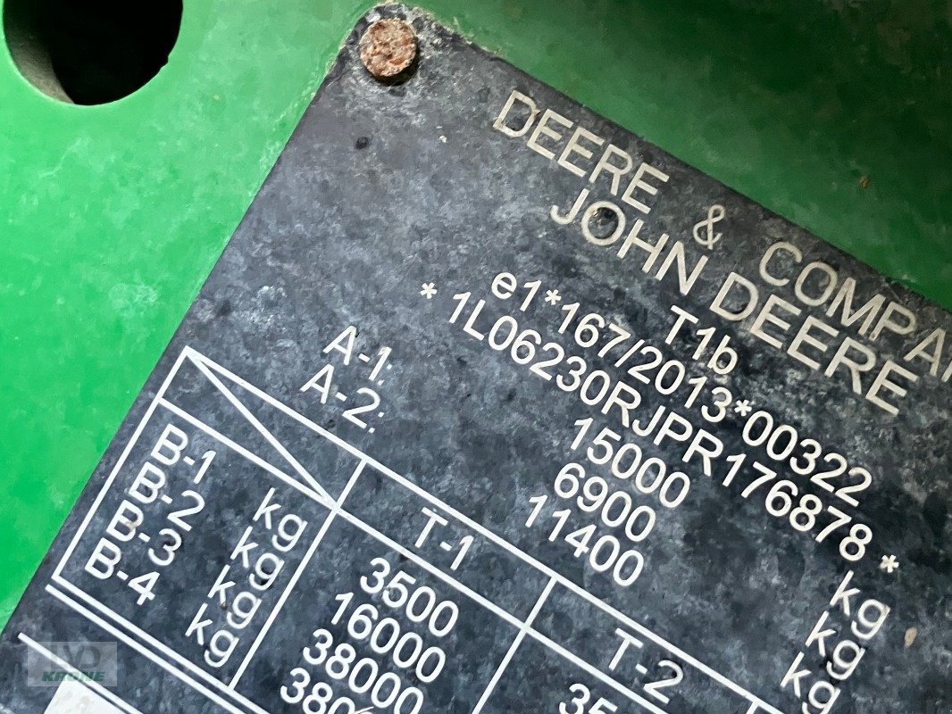 Traktor Türe ait John Deere 6R 230, Gebrauchtmaschine içinde Alt-Mölln (resim 13)