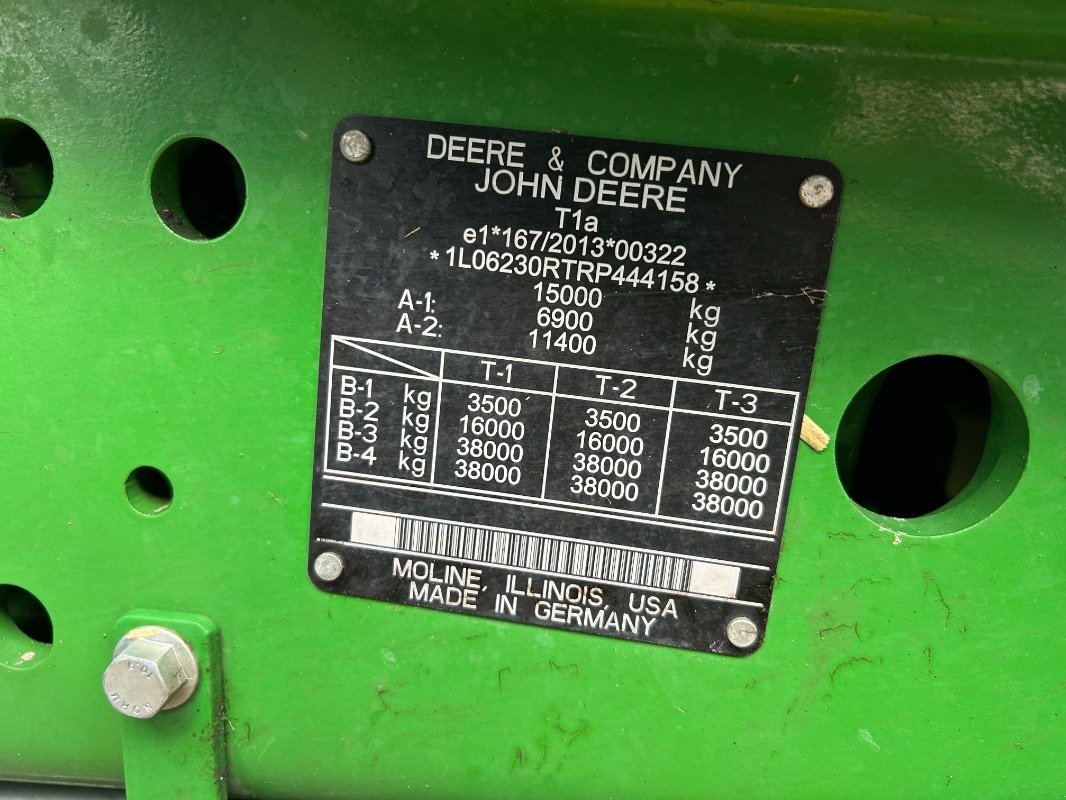 Traktor des Typs John Deere 6R 230, Gebrauchtmaschine in Sittensen (Bild 20)