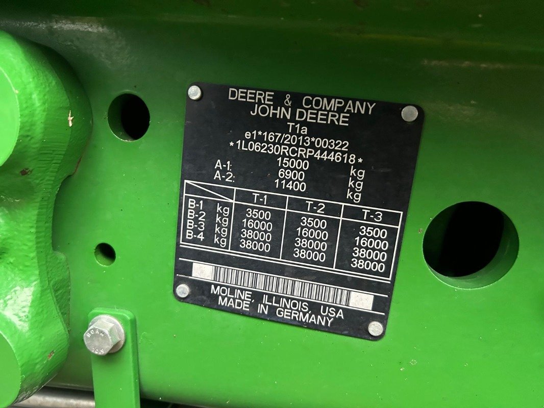 Traktor типа John Deere 6R 230, Gebrauchtmaschine в Sittensen (Фотография 23)