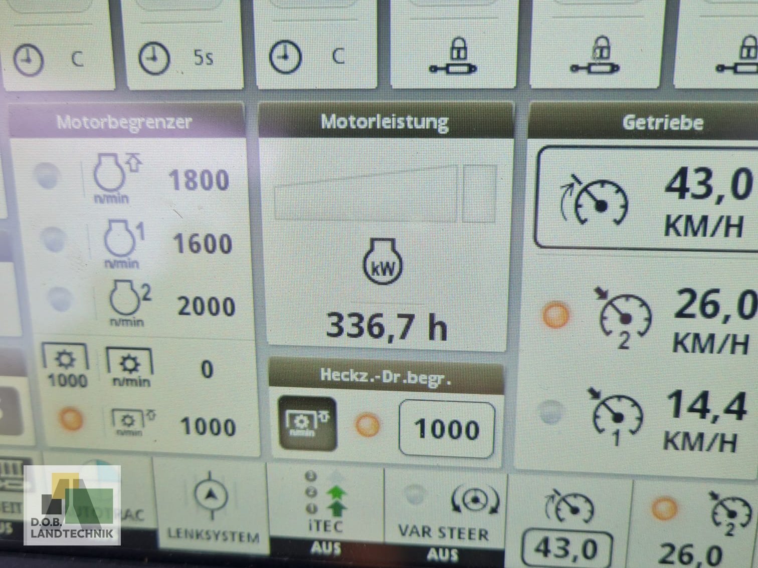Traktor des Typs John Deere 6r 250 6R250 6250R, Gebrauchtmaschine in Lauterhofen (Bild 18)