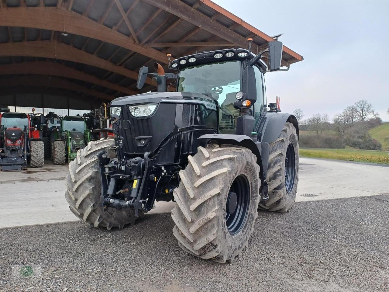 Traktor типа John Deere 6R 250 Black Design, Gebrauchtmaschine в Hofheim (Фотография 1)