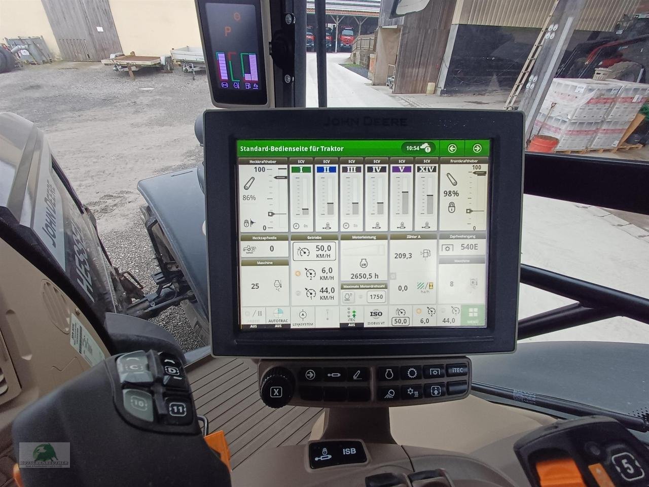 Traktor типа John Deere 6R 250 Black Design, Gebrauchtmaschine в Hofheim (Фотография 8)