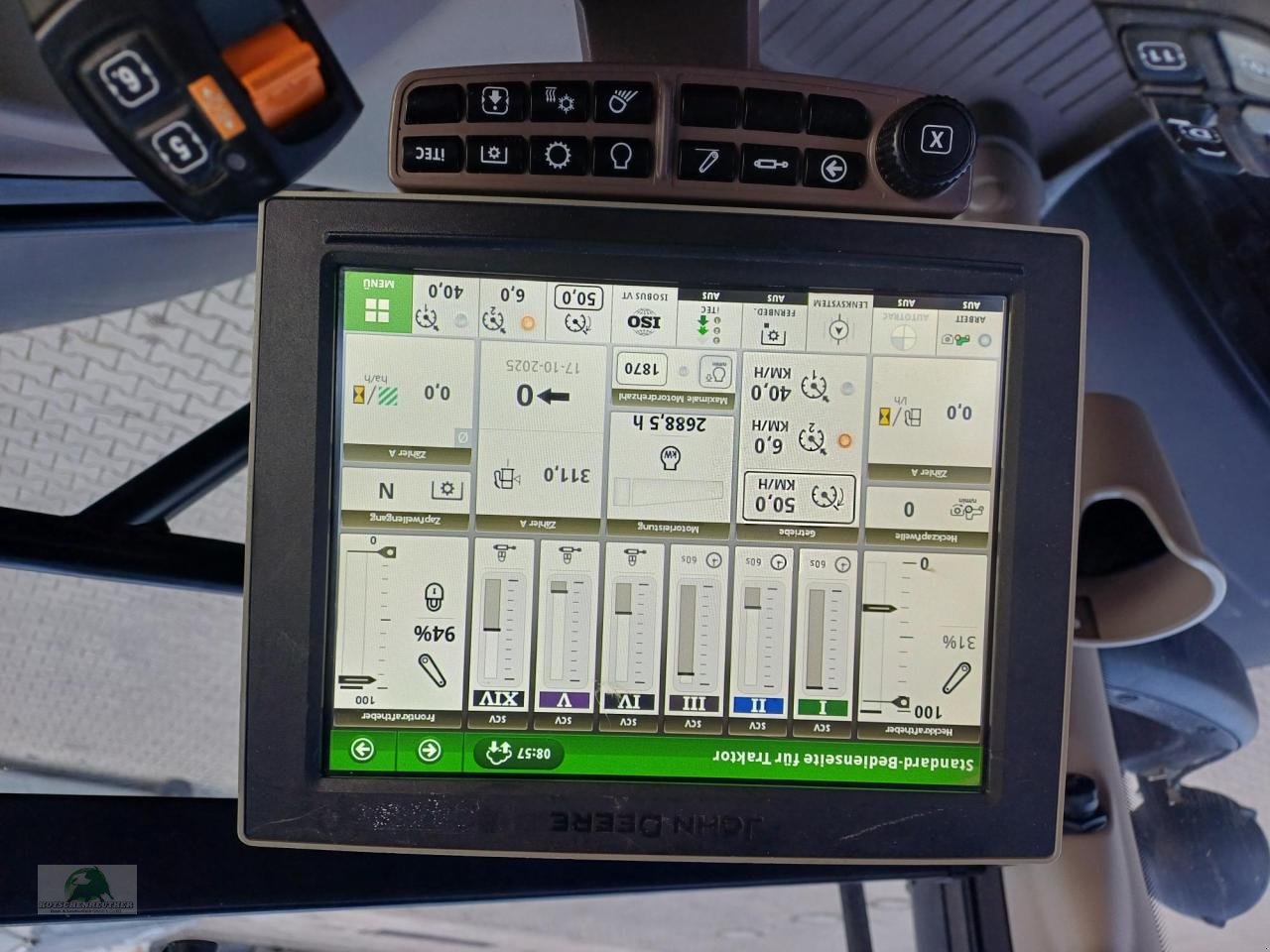 Traktor del tipo John Deere 6R 250 - Command PRO, AutoTrac, Gebrauchtmaschine In Hofheim (Immagine 6)