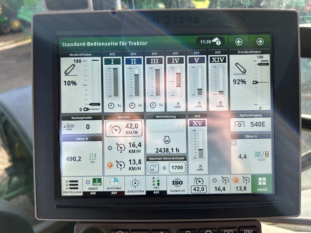 Traktor typu John Deere 6R 250 *MIETRÜCKLÄUFER*, Gebrauchtmaschine v Sittensen (Obrázek 17)