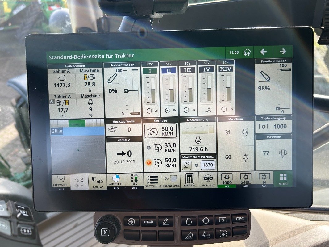 Traktor typu John Deere 6R 250 **MIETRÜCKLÄUFER**, Gebrauchtmaschine v Sittensen (Obrázok 10)