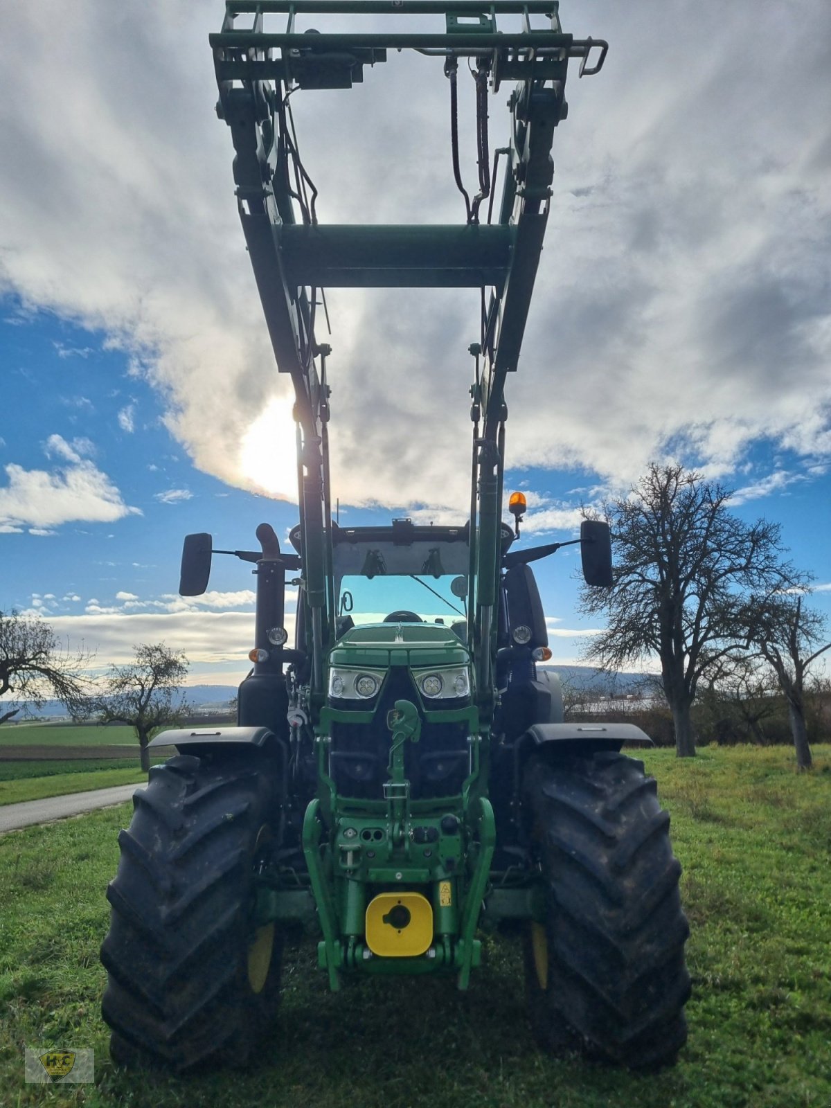 Traktor van het type John Deere 6R 250 Pro Autotrac Frontlader b45, Gebrauchtmaschine in Willanzheim (Foto 4)