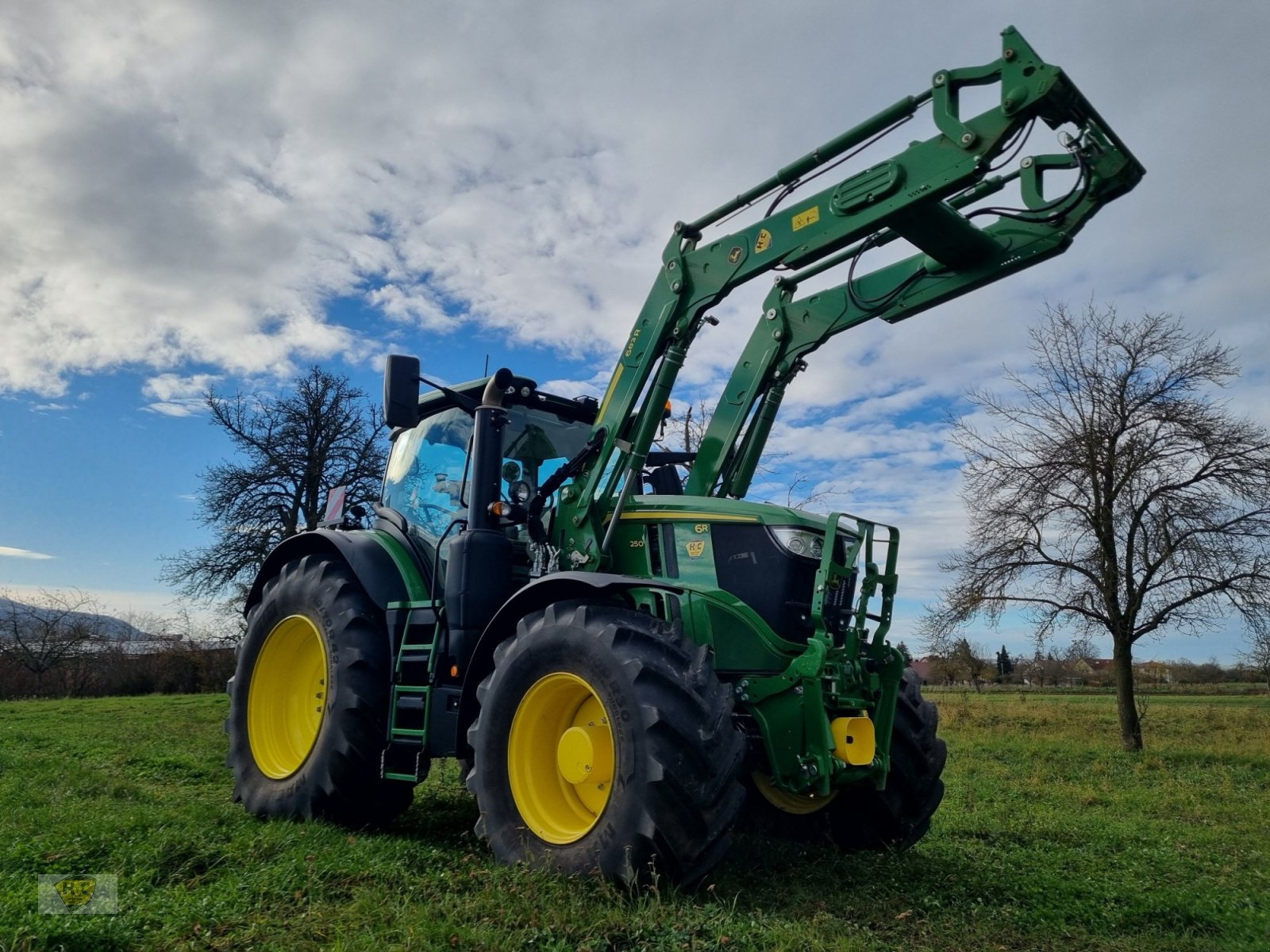 Traktor van het type John Deere 6R 250 Pro Autotrac Frontlader b45, Gebrauchtmaschine in Willanzheim (Foto 7)
