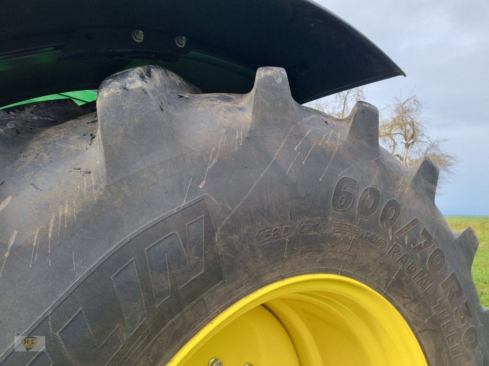 Traktor van het type John Deere 6R 250 Pro Autotrac Frontlader b45, Gebrauchtmaschine in Willanzheim (Foto 9)