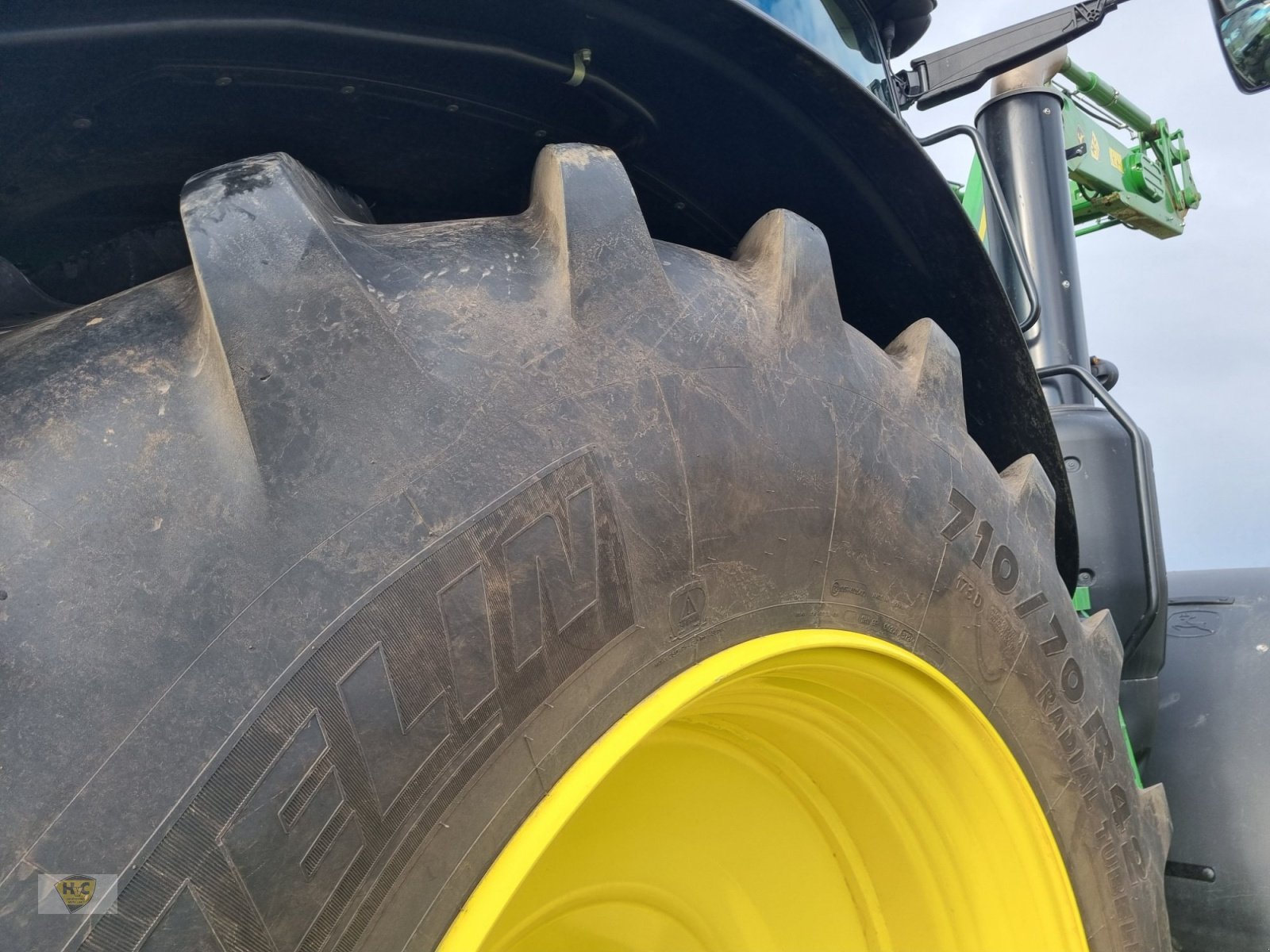 Traktor van het type John Deere 6R 250 Pro Autotrac Frontlader b45, Gebrauchtmaschine in Willanzheim (Foto 10)