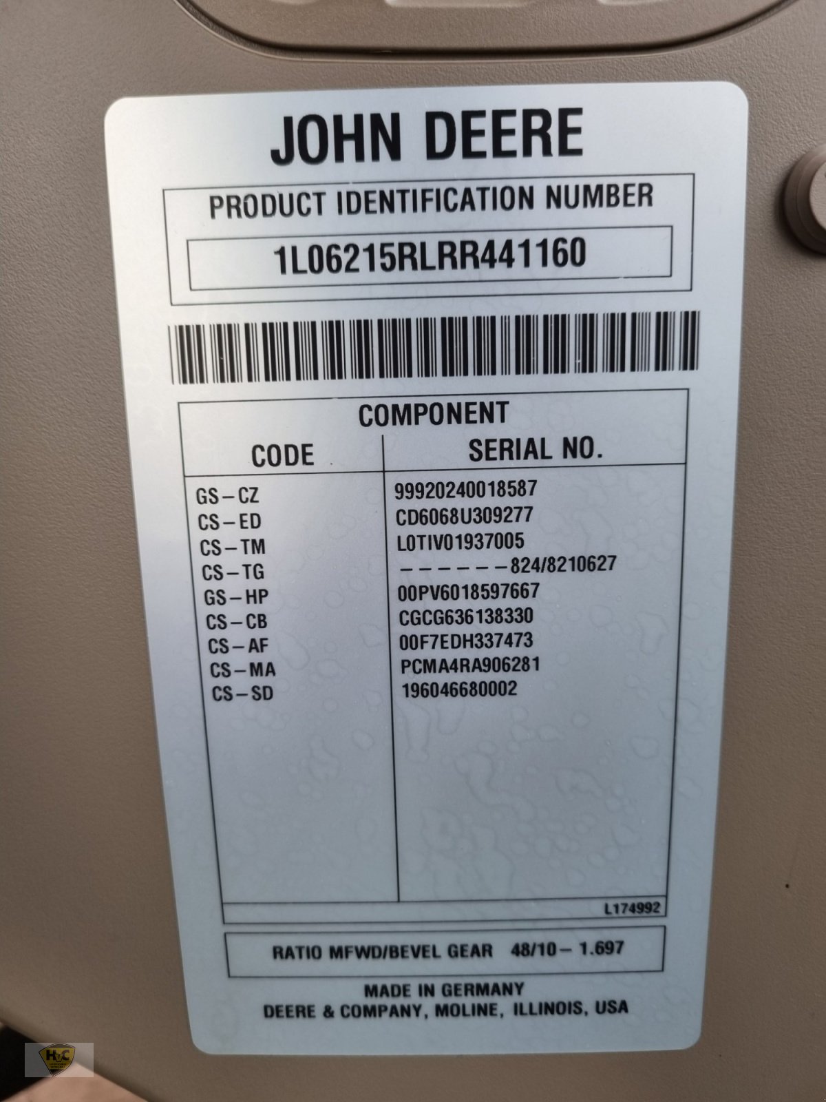 Traktor типа John Deere 6R 250 Pro AutoTrac hvc 53, Gebrauchtmaschine в Willanzheim (Фотография 15)