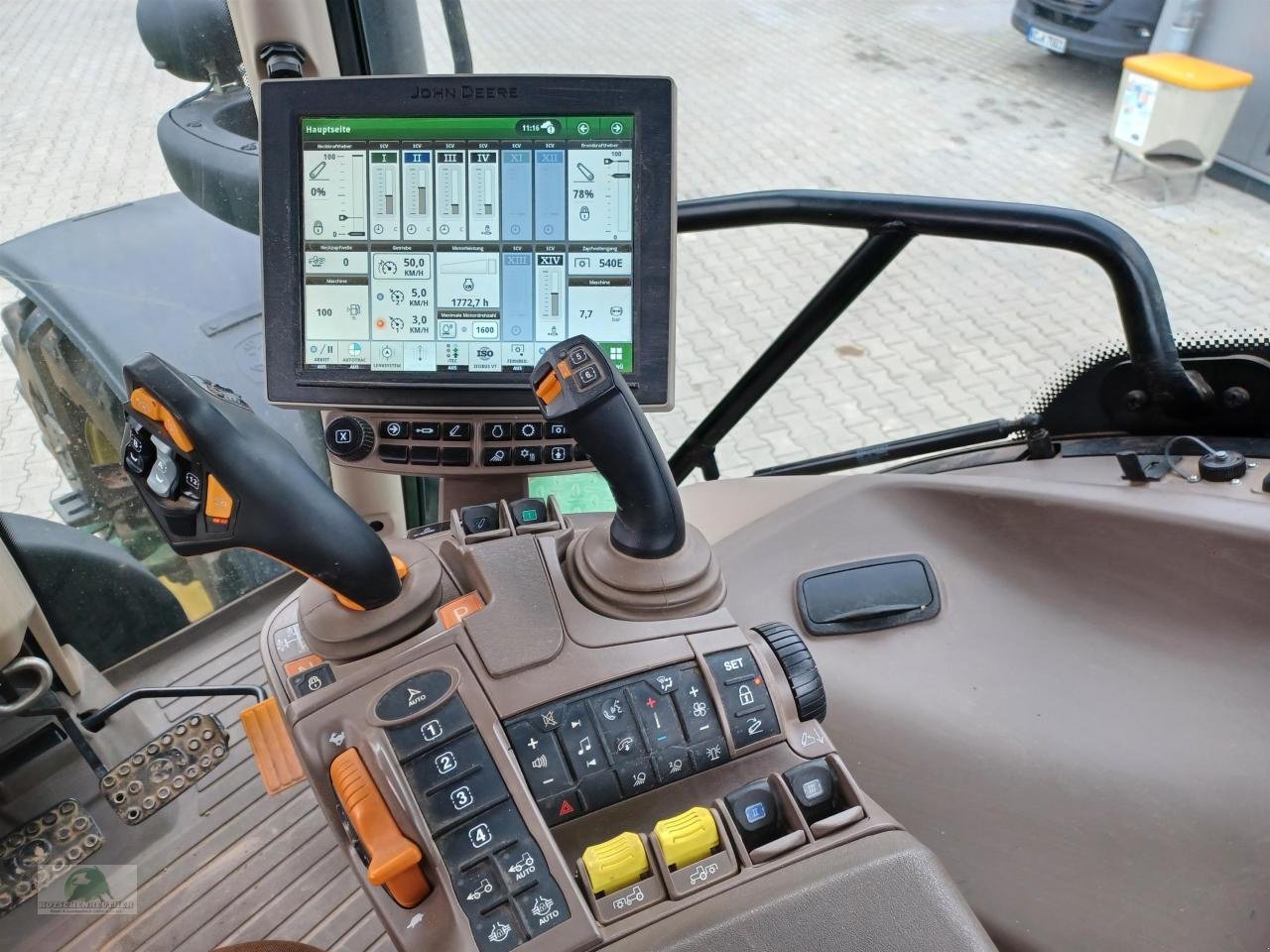 Traktor typu John Deere 6R 250 - Steckachse, Command PRO, Gebrauchtmaschine w Teichröda (Zdjęcie 11)