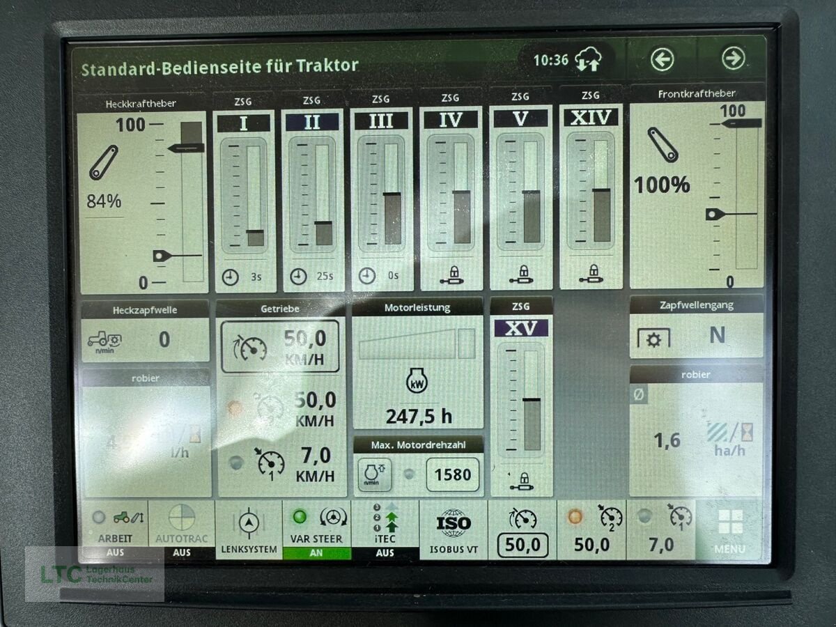 Traktor des Typs John Deere 6R 250, Gebrauchtmaschine in Großpetersdorf (Bild 12)