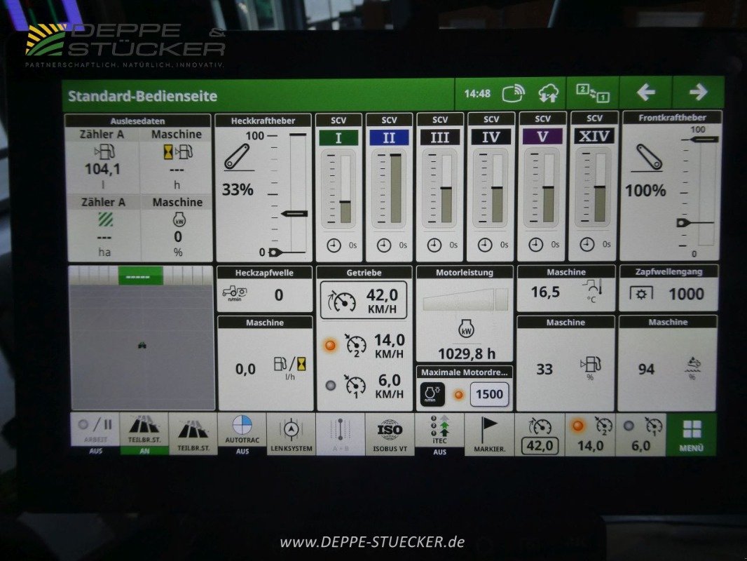 Traktor des Typs John Deere 6R 250, Gebrauchtmaschine in Lauterberg/Barbis (Bild 20)