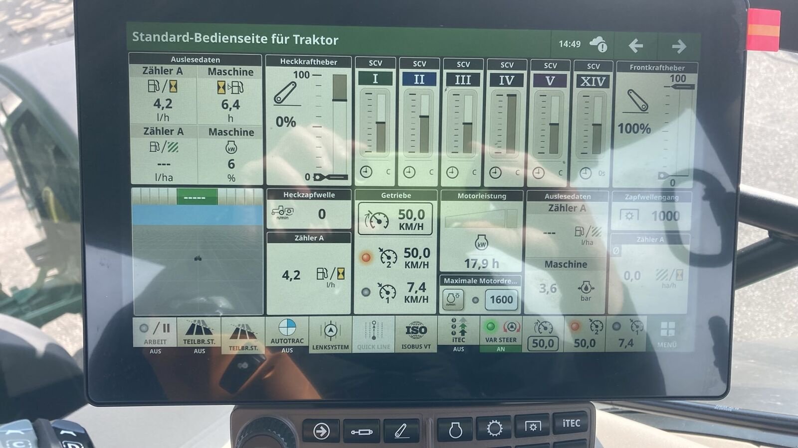 Traktor typu John Deere 6R 250, Neumaschine v Eggendorf (Obrázok 12)