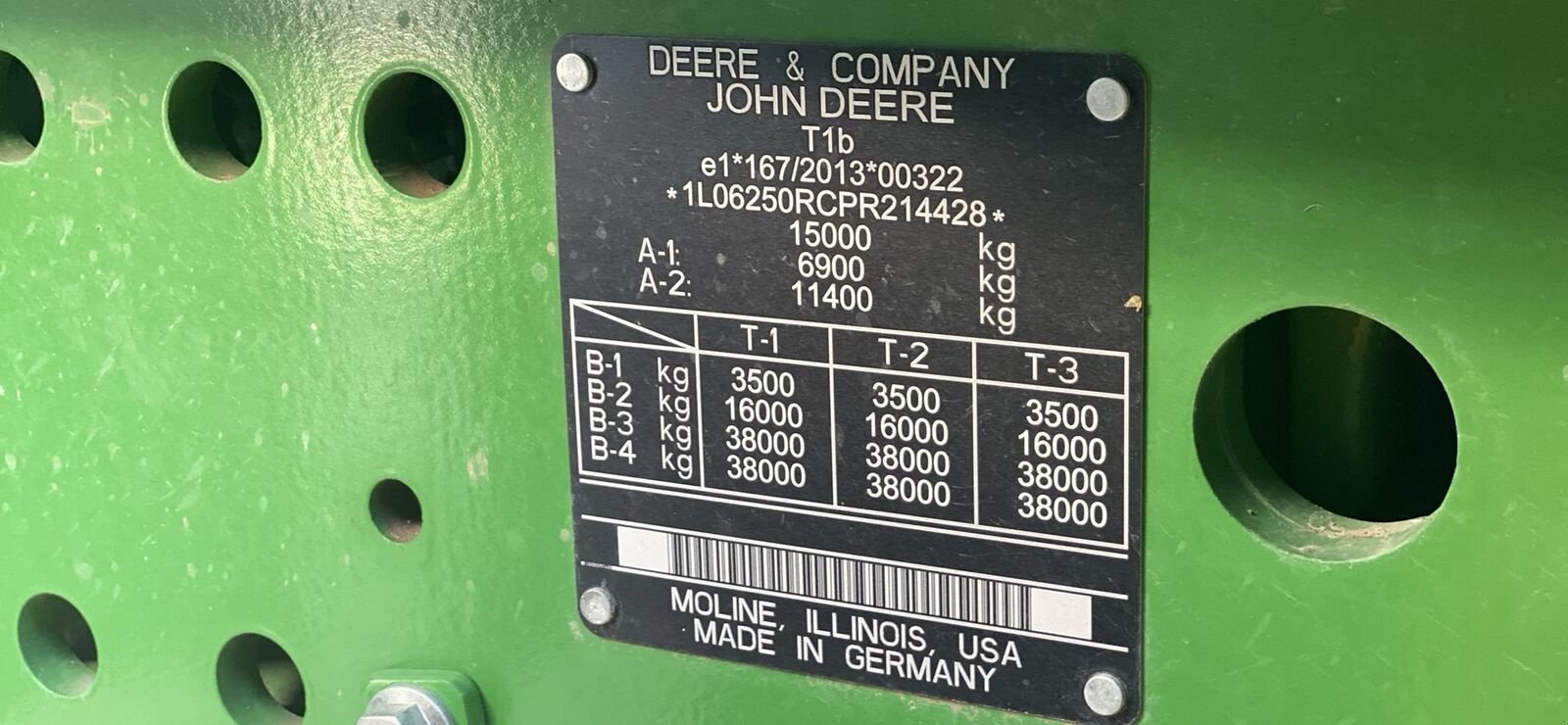 Traktor tipa John Deere 6R 250, Vorführmaschine u Bruck/Leitha (Slika 20)