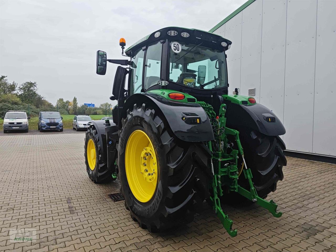 Traktor typu John Deere 6R 250, Gebrauchtmaschine w Zorbau (Zdjęcie 9)