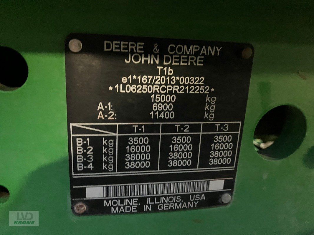 Traktor tipa John Deere 6R 250, Gebrauchtmaschine u Spelle (Slika 14)