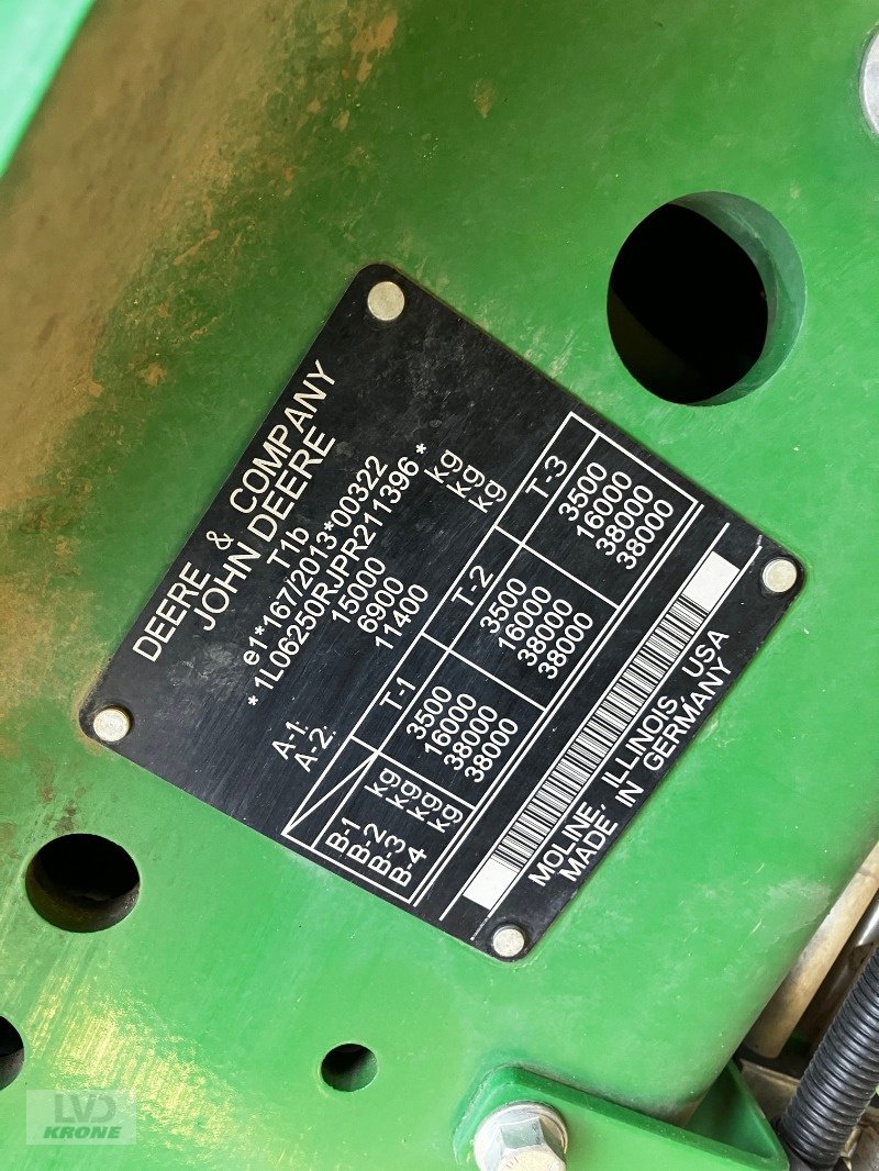 Traktor of the type John Deere 6R 250, Gebrauchtmaschine in Alt-Mölln (Picture 2)