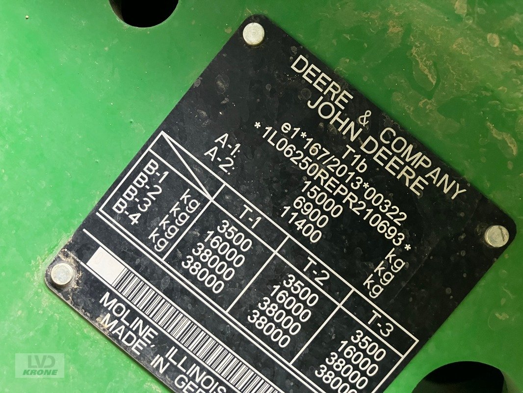 Traktor του τύπου John Deere 6R 250, Gebrauchtmaschine σε Alt-Mölln (Φωτογραφία 18)