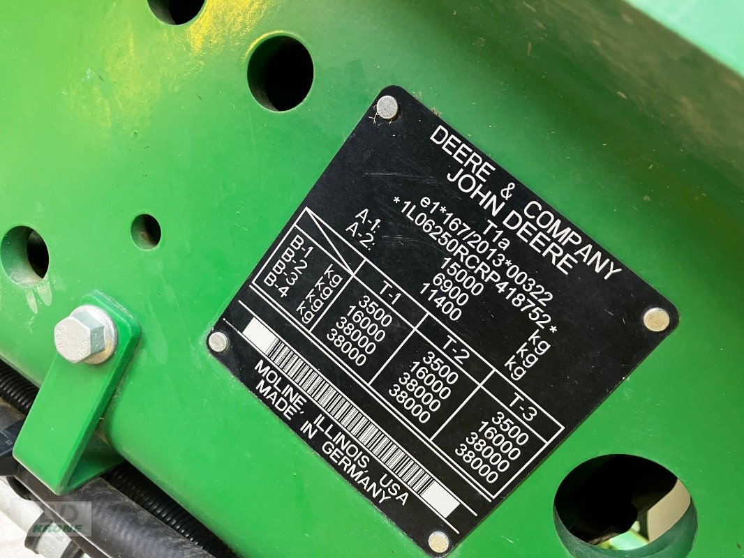 Traktor of the type John Deere 6R 250, Gebrauchtmaschine in Alt-Mölln (Picture 18)