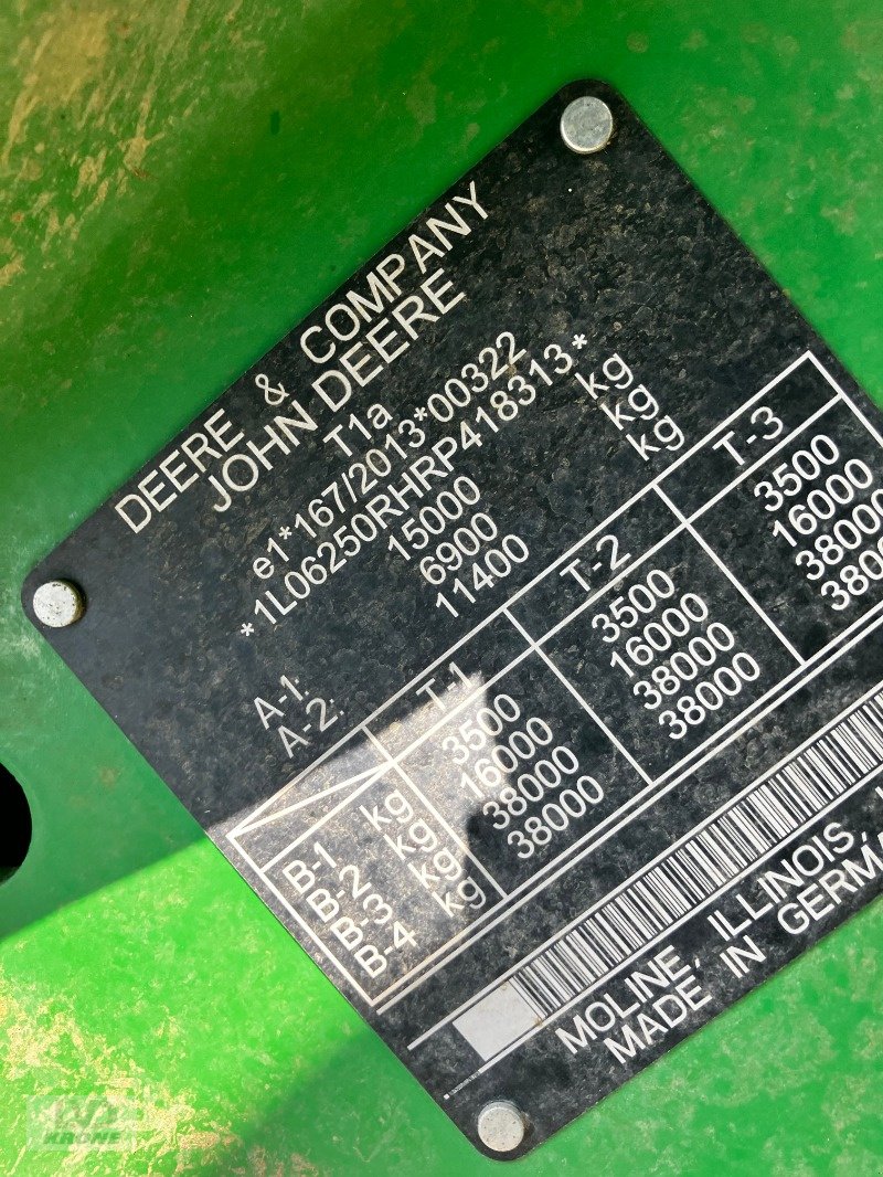 Traktor of the type John Deere 6R 250, Gebrauchtmaschine in Alt-Mölln (Picture 8)