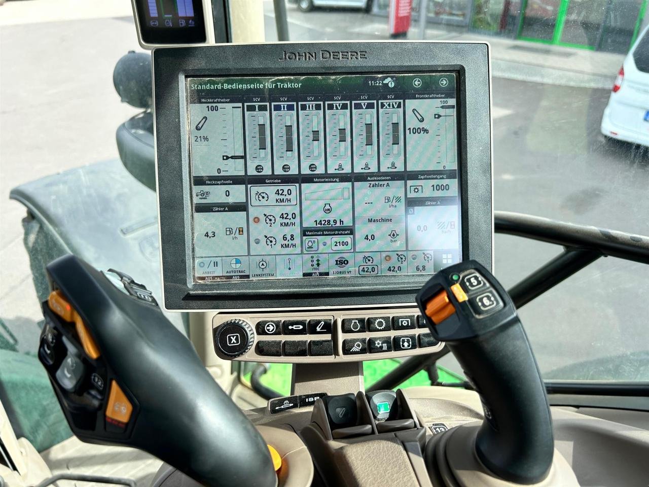 Traktor des Typs John Deere 6R 250, Gebrauchtmaschine in Niederkirchen (Bild 7)