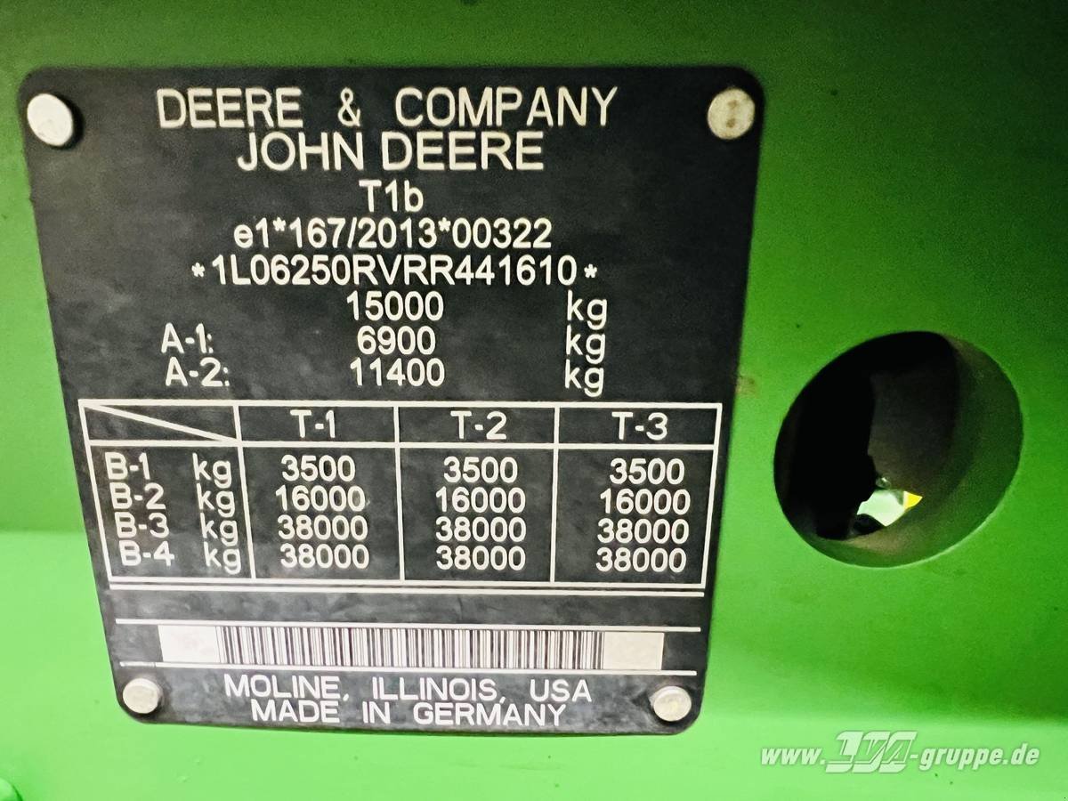 Traktor tip John Deere 6R 250, Gebrauchtmaschine in Sülzetal OT Altenweddingen (Poză 23)