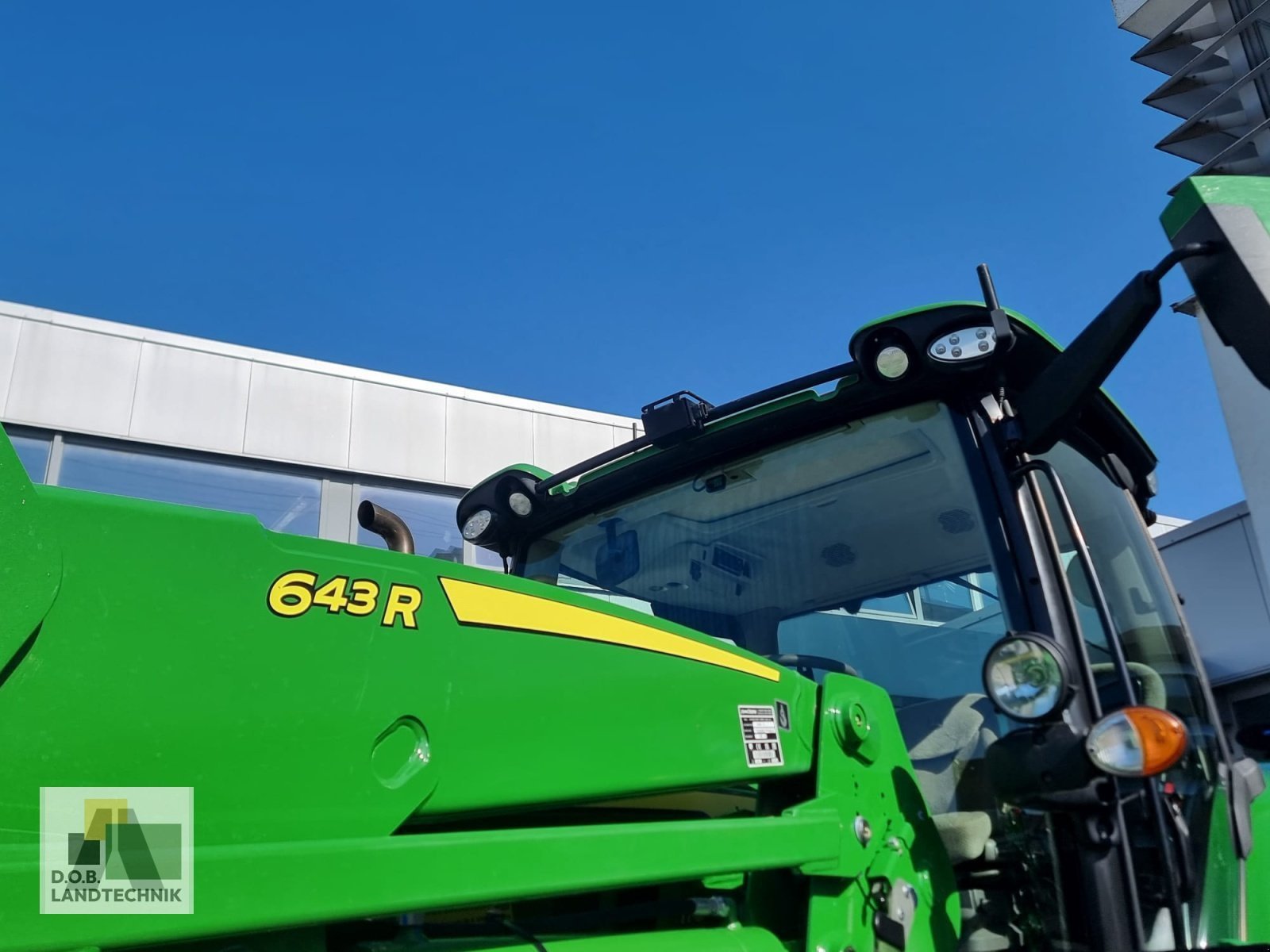 Traktor des Typs John Deere 6R110 6R 110 Garantieverlängerung, Gebrauchtmaschine in Regensburg (Bild 7)