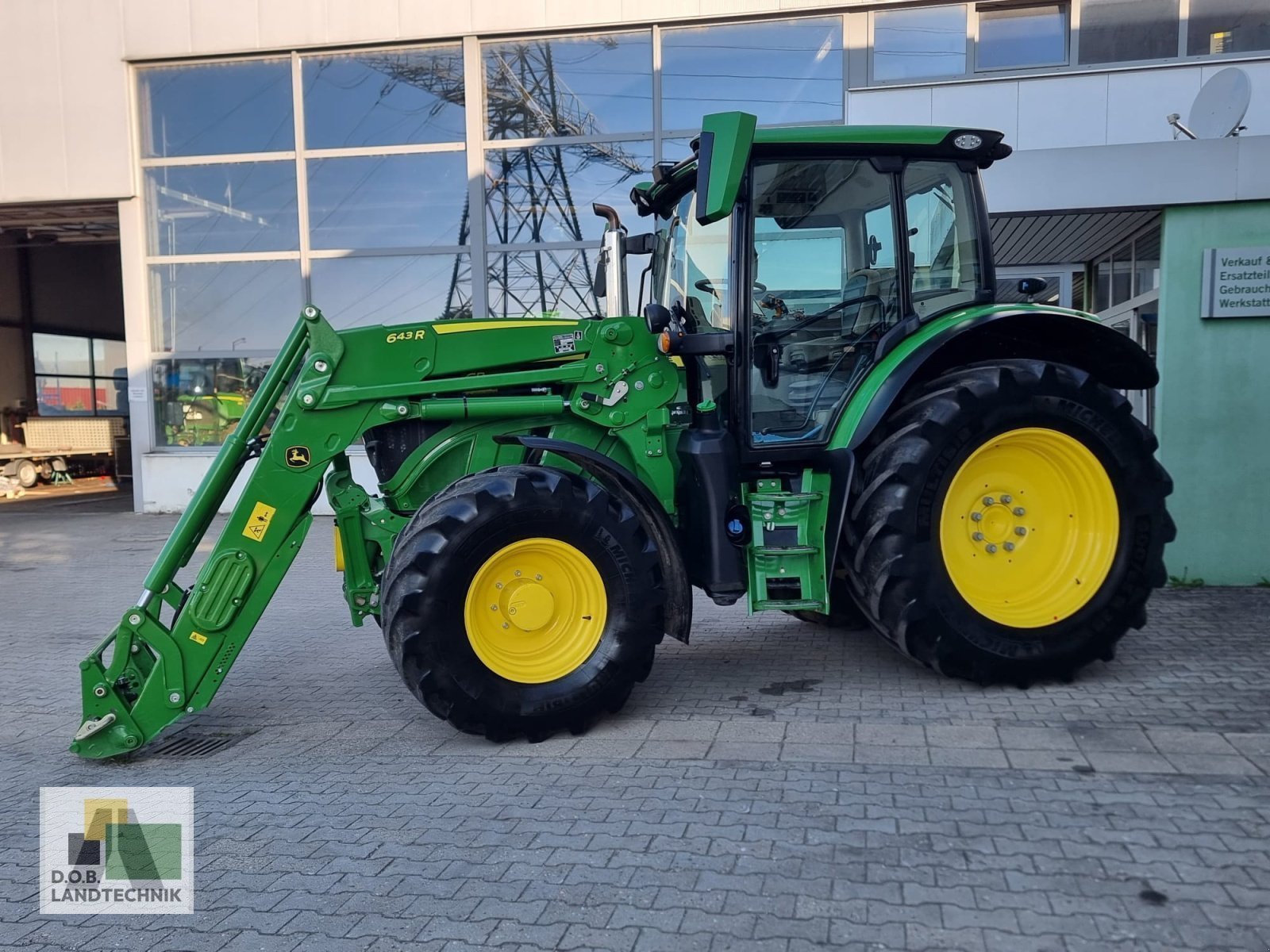 Traktor des Typs John Deere 6R110 6R 110 Garantieverlängerung, Gebrauchtmaschine in Regensburg (Bild 9)