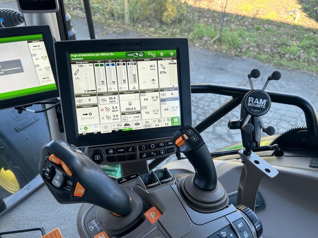 Traktor des Typs John Deere 6R130 Den nyeste 6R model!!! StarFire 6000 antenne. Sektionskontrol. GPS. AutoTrac. CommandArm. Frontlift., Gebrauchtmaschine in Kolding (Bild 12)