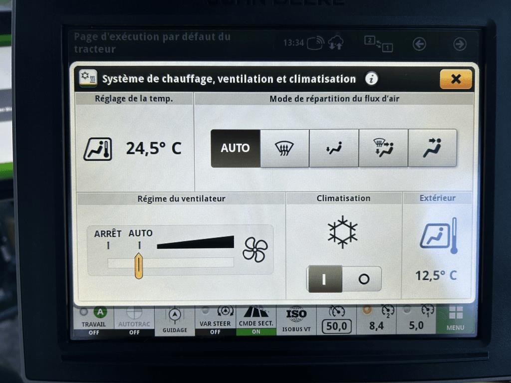 Traktor des Typs John Deere 6R130 Den nyeste 6R model!!! StarFire 6000 antenne. Sektionskontrol. GPS. AutoTrac. CommandArm. Frontlift., Gebrauchtmaschine in Kolding (Bild 15)