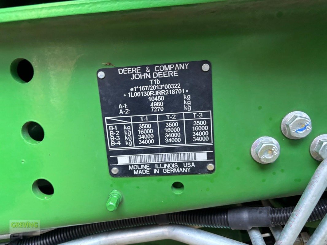 Traktor des Typs John Deere 6R130 *Garantieverlängerung*, Gebrauchtmaschine in Ahaus (Bild 15)