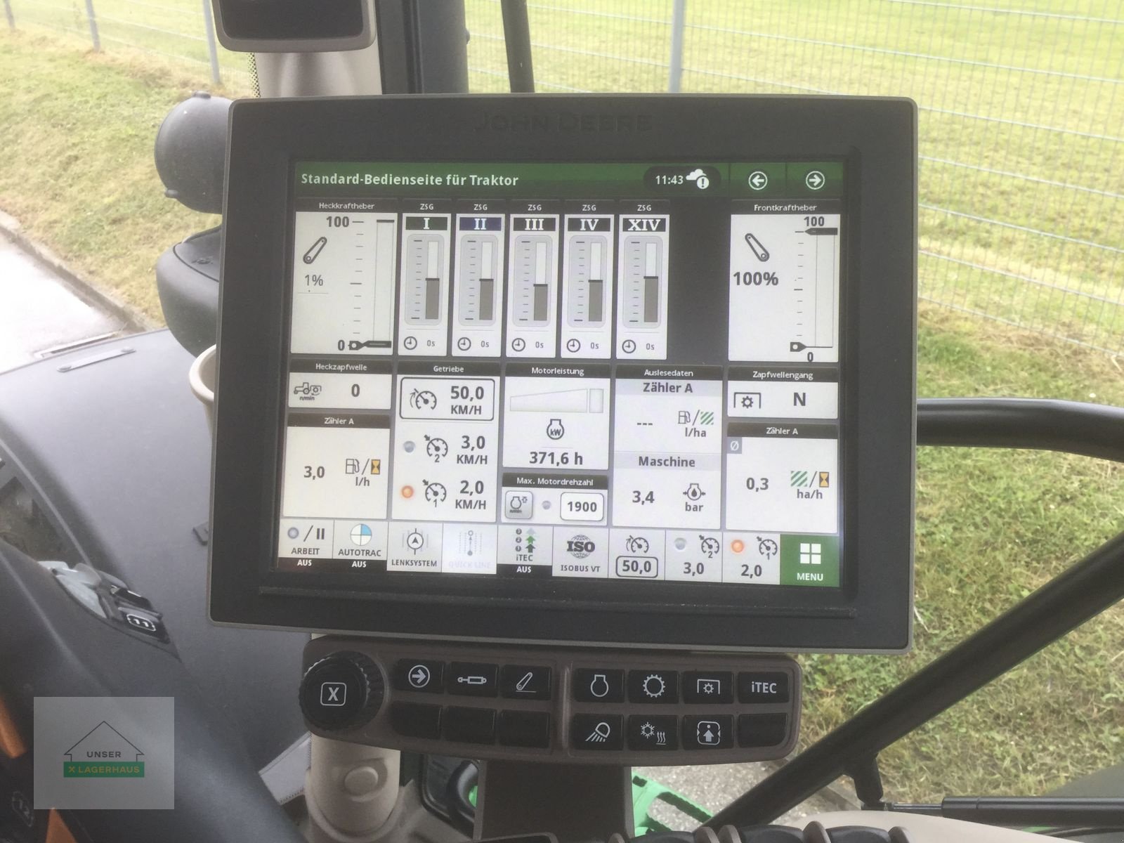 Traktor типа John Deere 6R130, Gebrauchtmaschine в Engerwitzdorf (Фотография 16)