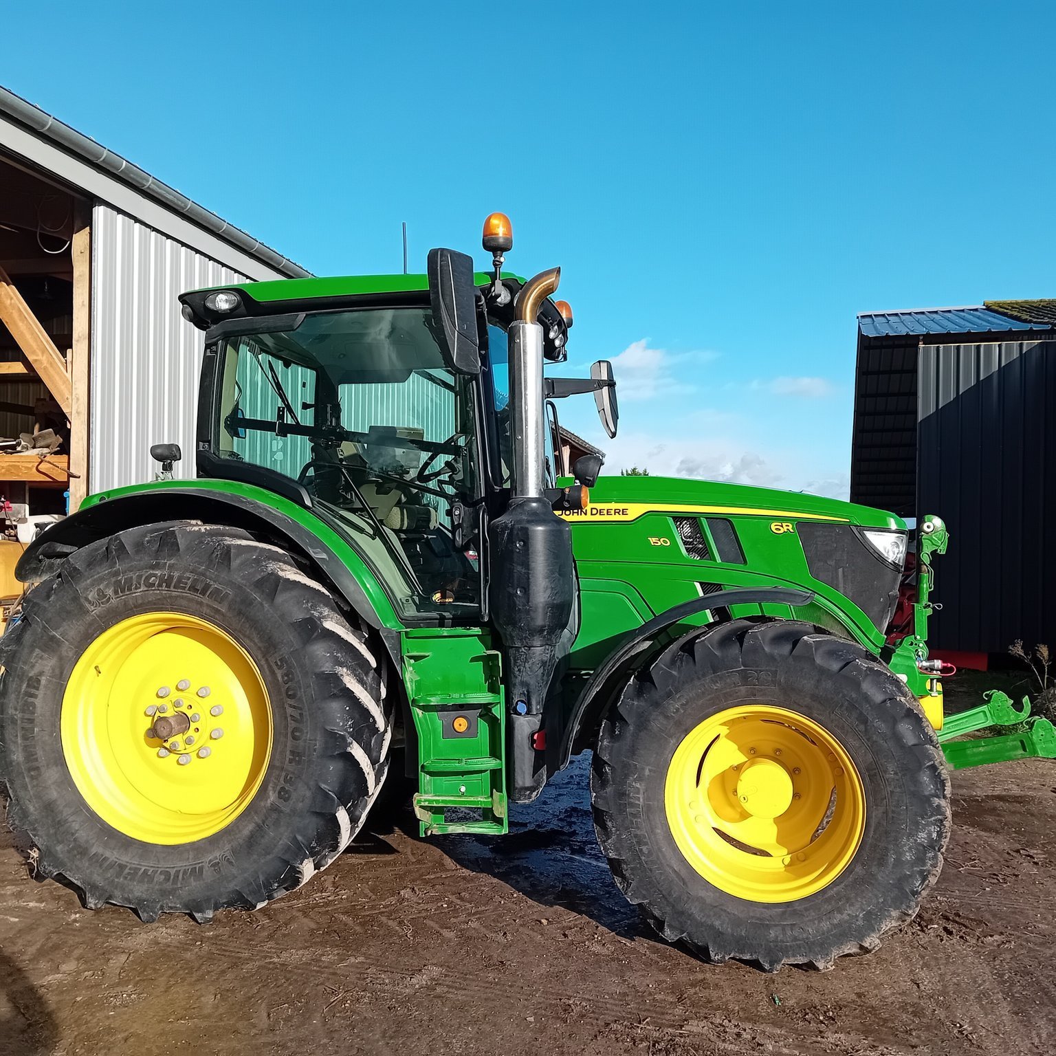 Traktor typu John Deere 6R150, Gebrauchtmaschine v NAINTRE (Obrázek 1)