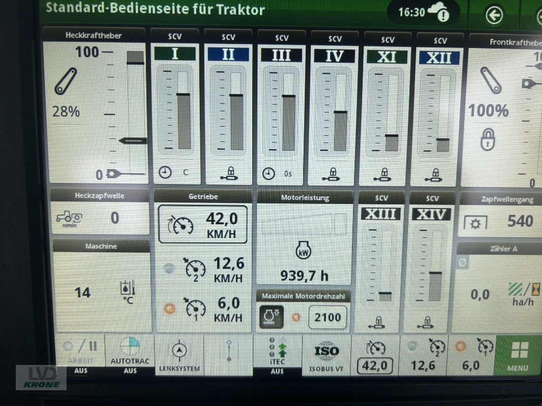 Traktor des Typs John Deere 6R150, Gebrauchtmaschine in Gronau (Bild 11)